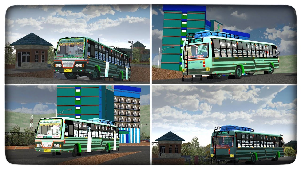🔴NEW UPCOMING TNSTC OLD BUS MOD FOR BUSSID | BY @Ponraj3D |