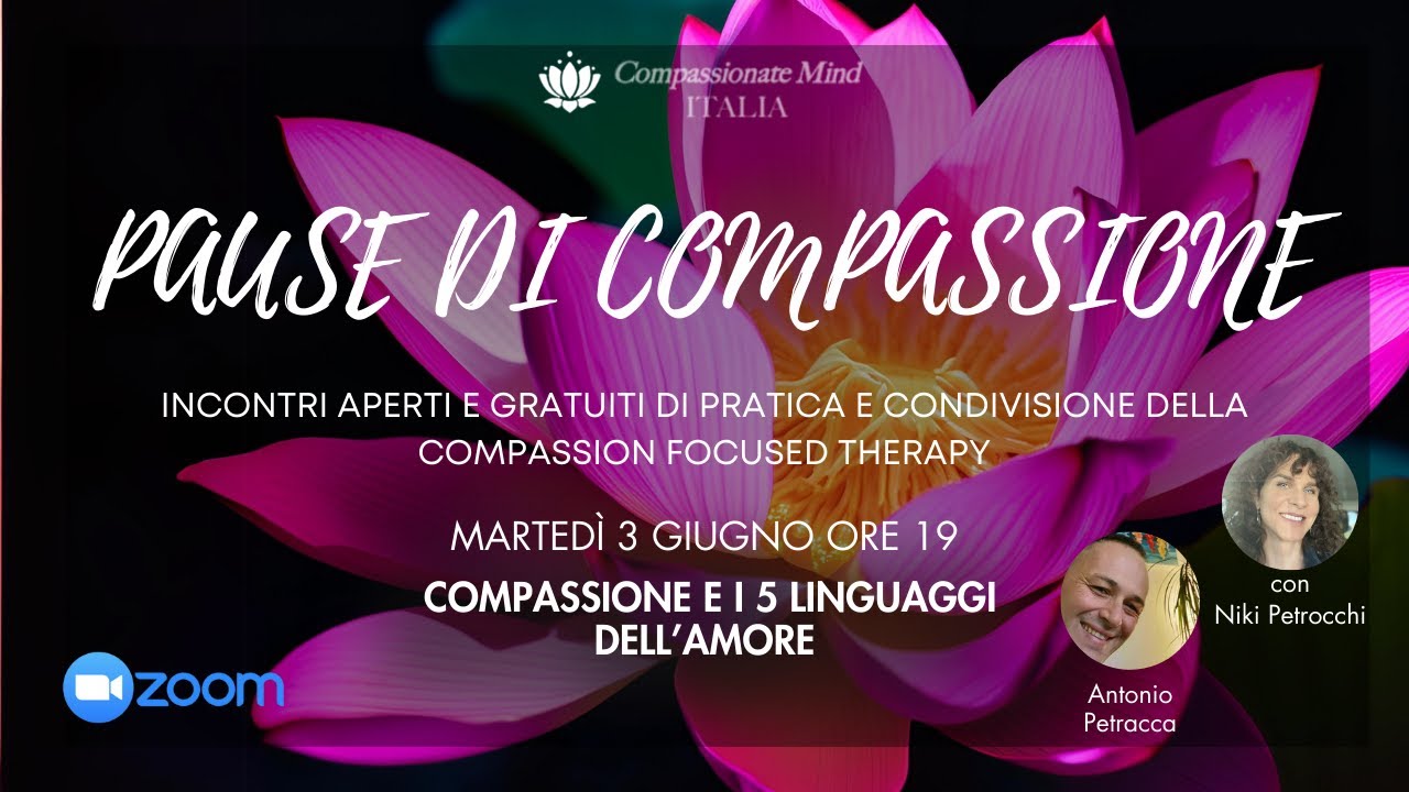 Pause di Compassione - I linguaggi dell'Amore (Giugno 2025)