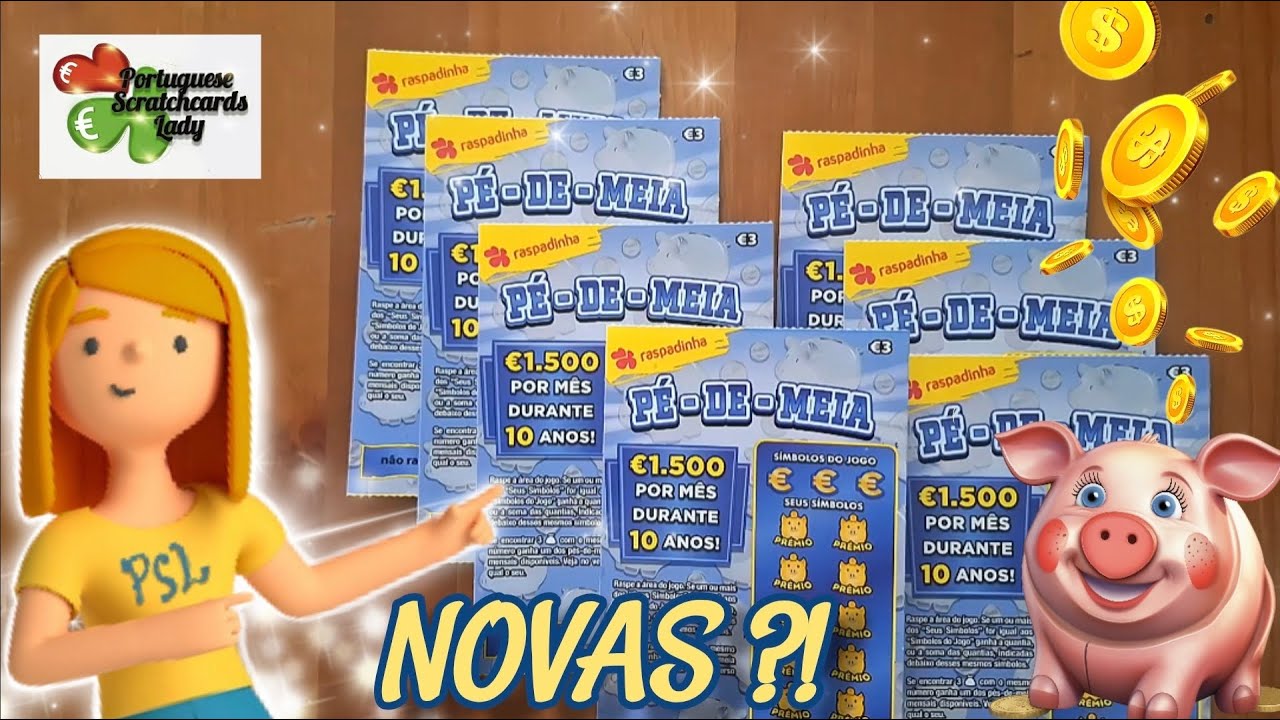 🤩 RASPADINHAS - NOVAS?!🤭...NOVA Versão do Pé-de-Meia!! 🐷💰...e o MEALHEIRO ficou mais CHEIO!🤔🤭🐖💰