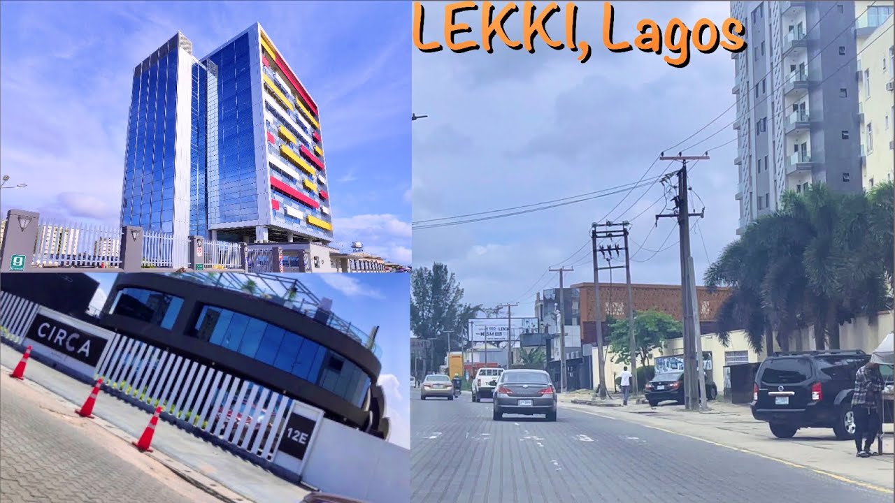Lagos drive, Lekki Phase One | 4K