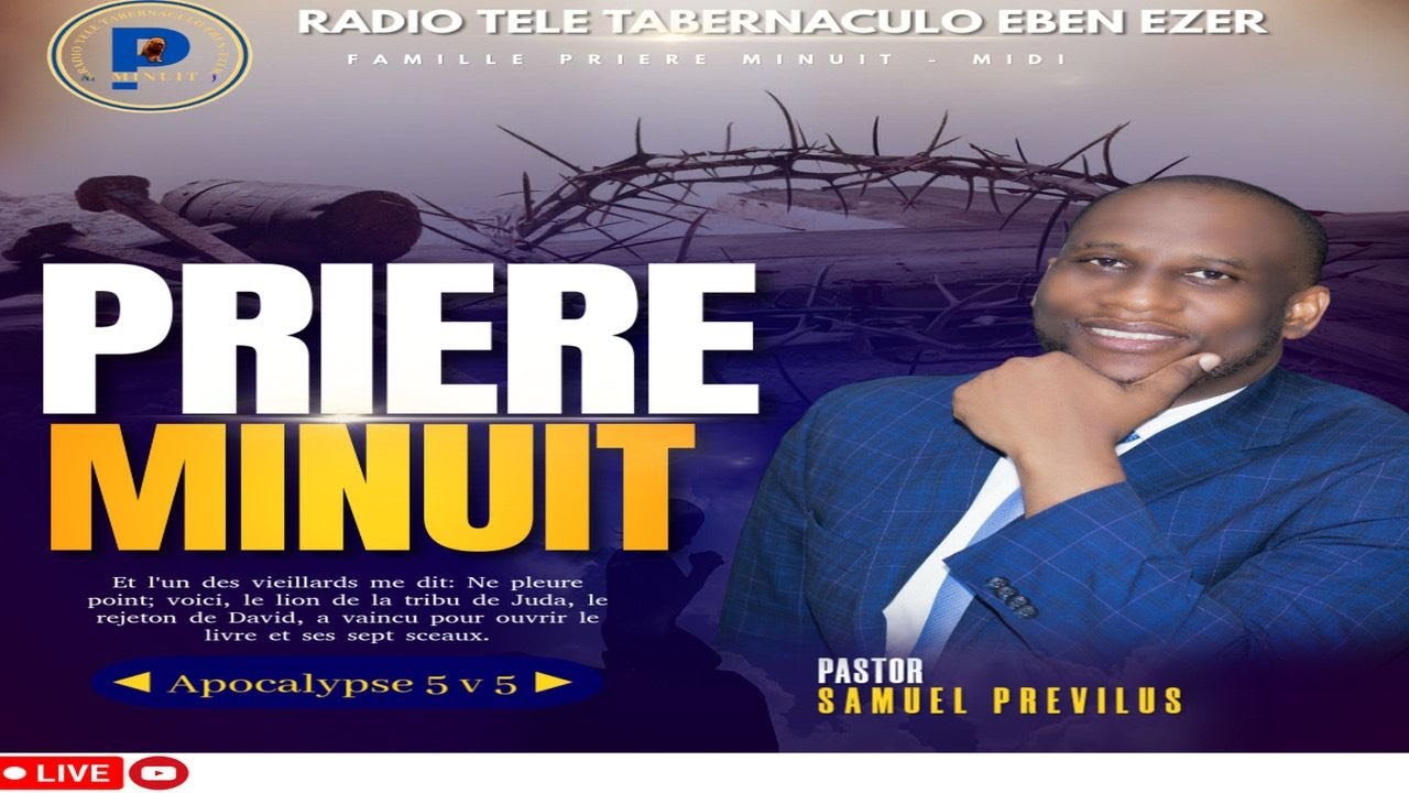 PRIERE MINUIT AVEC PASTEUR WILNER JULME PAUL