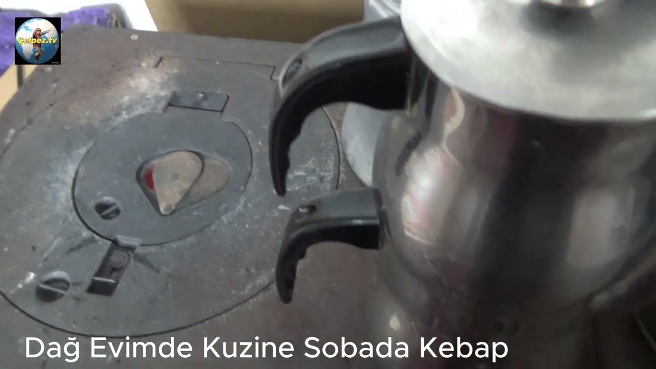 Çelpez.tv: Dağ Evimde Kuzine Sobada Kebap.Çağlarca Antalya