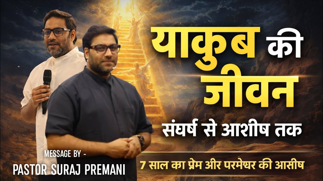 याकुब की जीवन MESSAGE BY PASTOR SURAJ PREMANI 