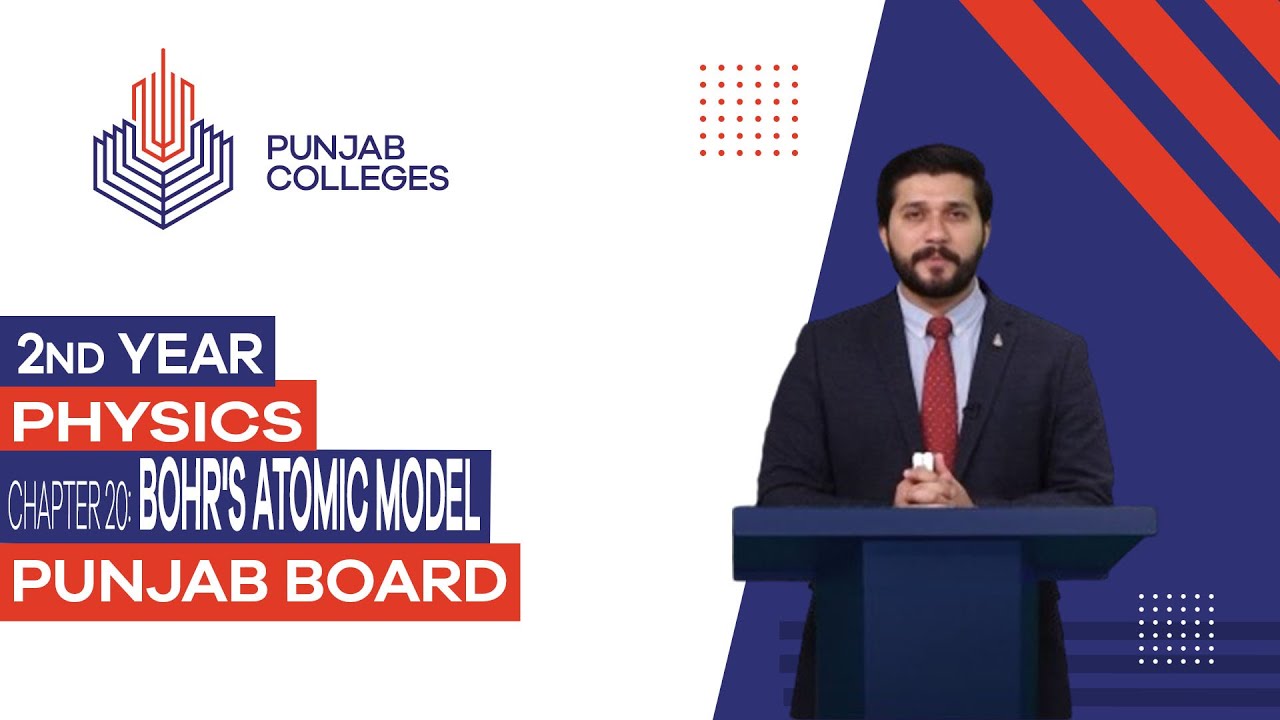 PGC Lectures-Inter Part II-Punjab Board-Physics-Chapter 20 - Bohr's Atomic Model