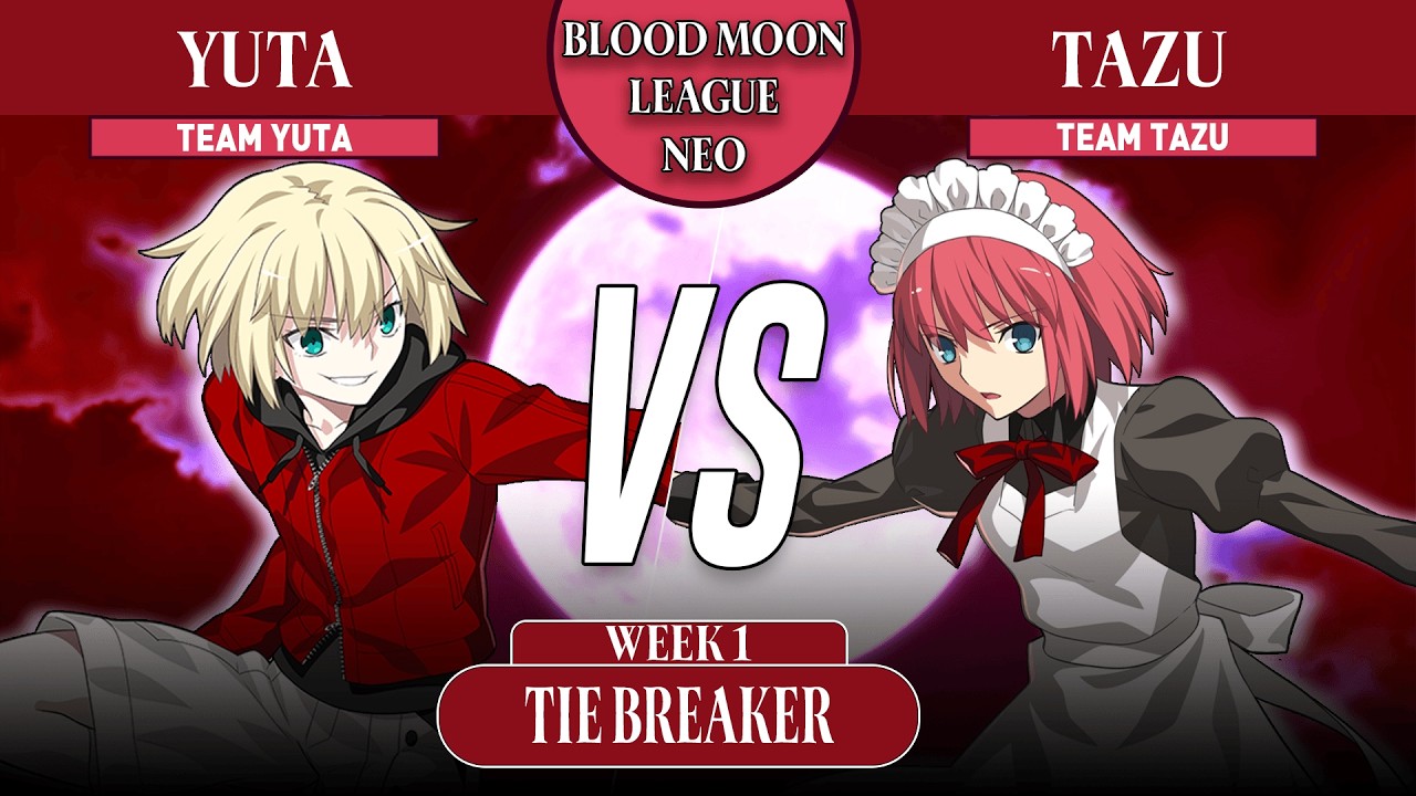 Blood Moon League NEO | yuta (Mario) VS Tazu (Hisui) | Team Yuta VS Team Tazu | MBTL