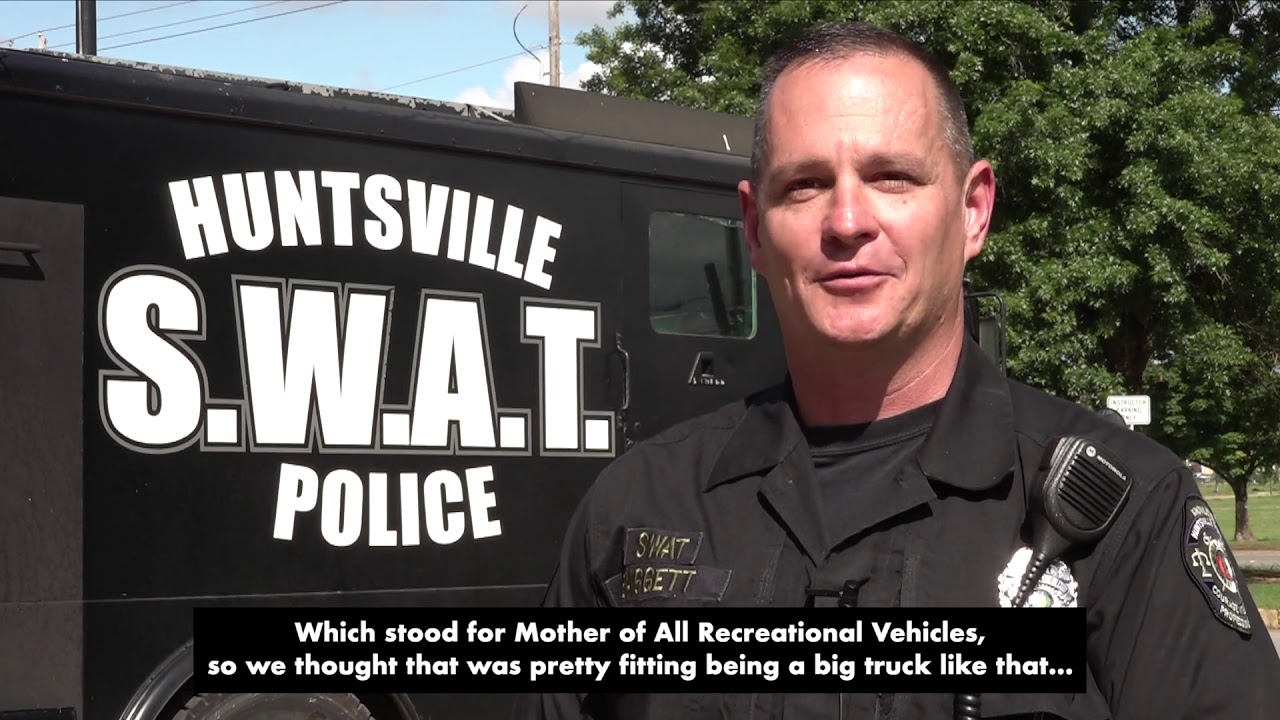 Virtual Touch-a-Truck with Huntsville Police Department SWAT