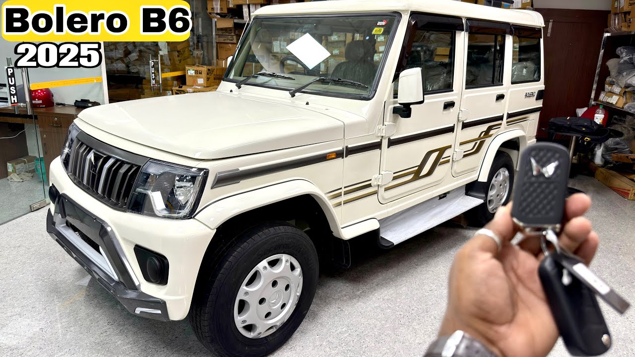 All New Mahindra Bolero B6 2025 Model ₹Price Mileage Features Review & Details || Bolero B6