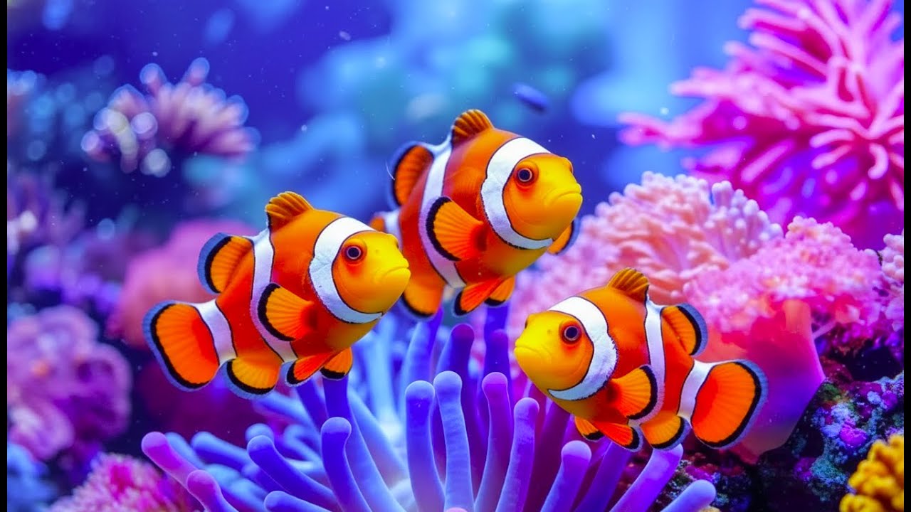 The Best 4K Aquarium – Dive Into a Mesmerizing Underwater Realm of Jellyfish & Coral Reefs. #76