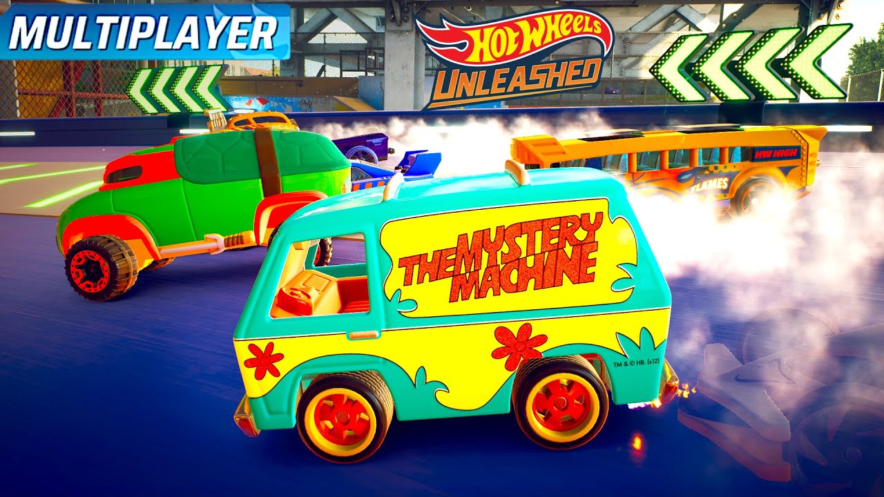 Hot Wheels Unleashed – The Mystery Machine Scooby-Doo! – Online Multiplayer – Community Tracks Ep.51