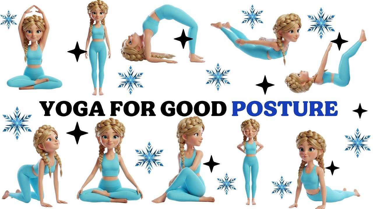 Yoga for Good Posture 🧍&zwj;♂️ | Strong Back & Healthy Spine for Kids