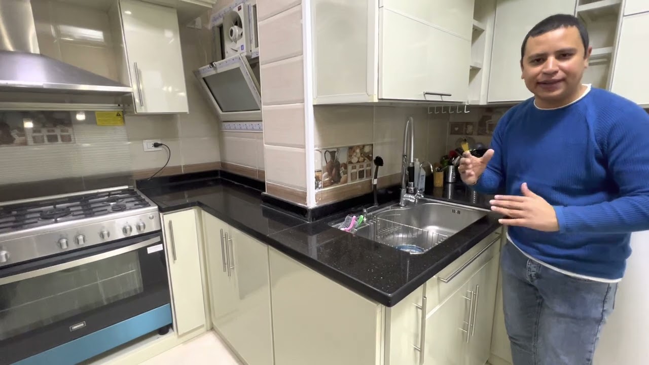 مطبخ دار مصر بعد مافتحت المطبخ على حمام الضيف 01099223377