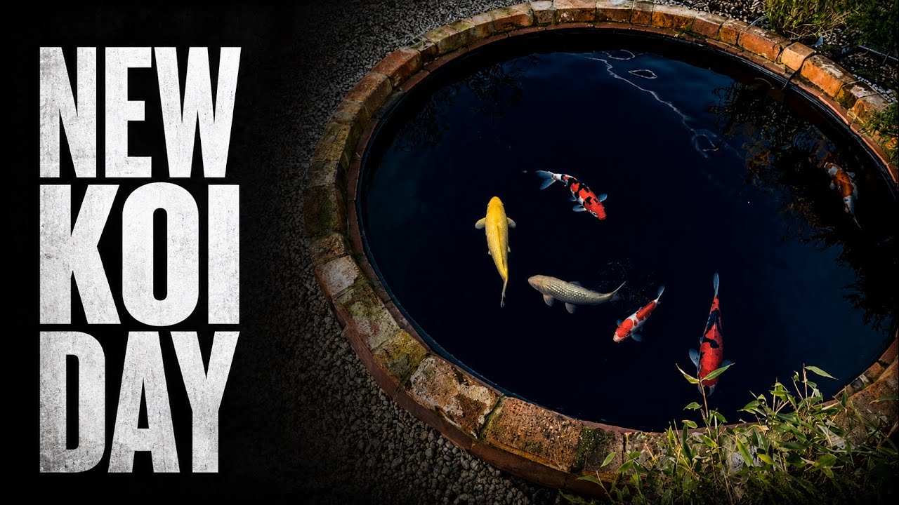 New Koi Day | A Look Around Queni Koi | One Of The Best Japanese Koi Dealers In U.K | #koi
