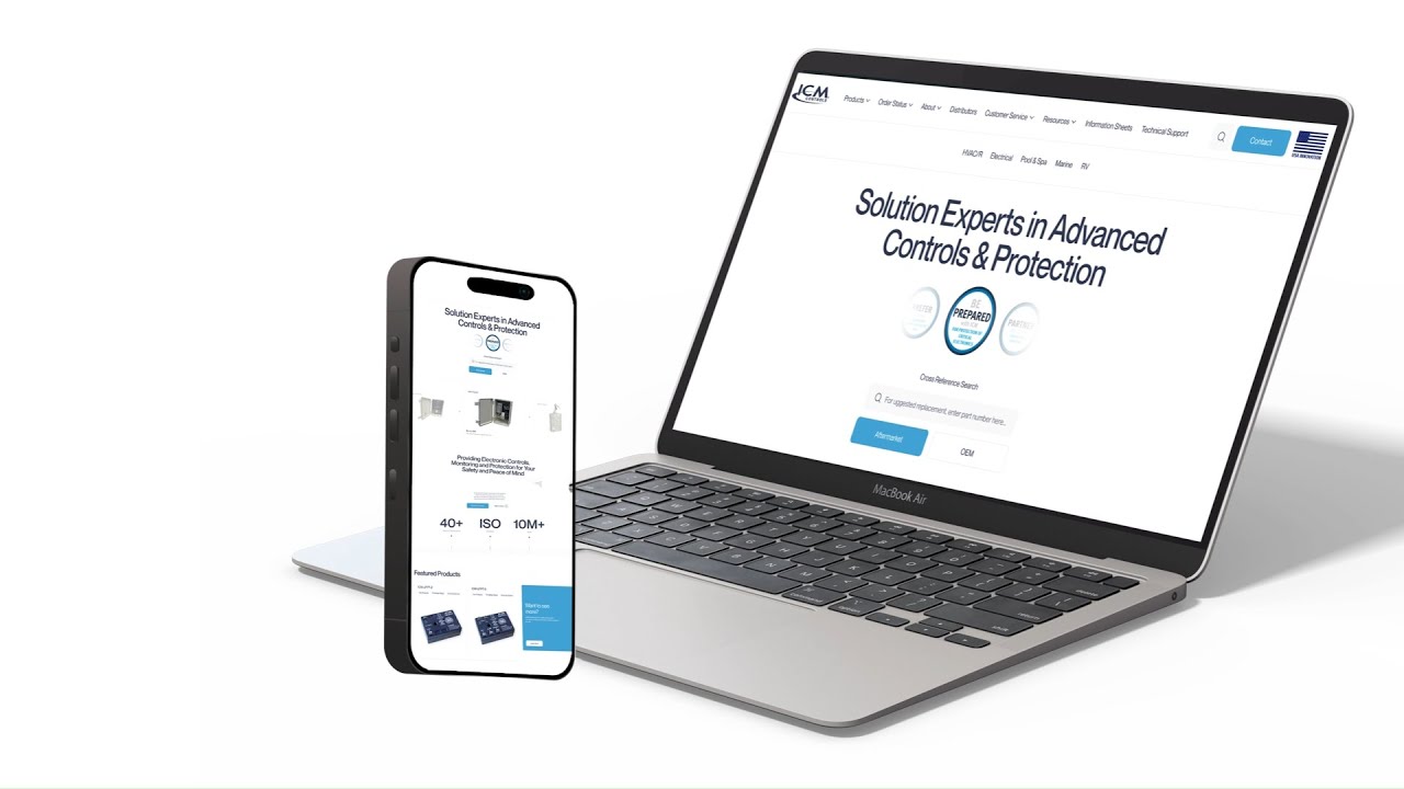 Experience the New ICM Controls Website