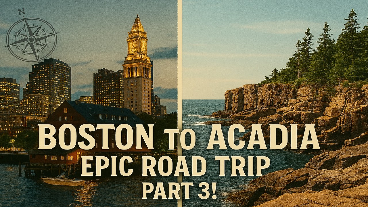Boston & Acadia National Park | EPIC Eastern United States Road Trip 2024