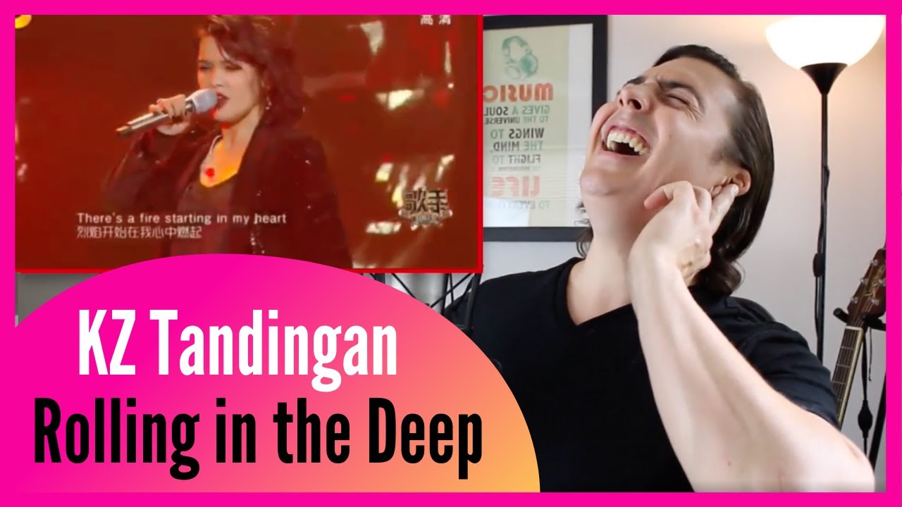 Реакция преподавателя вокала на живое исполнение песни «Rolling In The Deep» Кей Зи Тандинганом