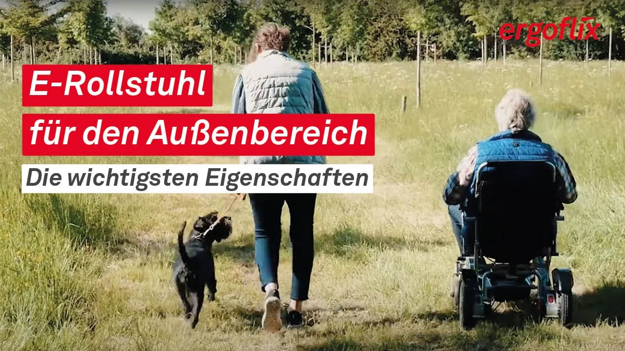 Outdoor-Rollstuhl: Elektrorollstuhl für den Außenbereich