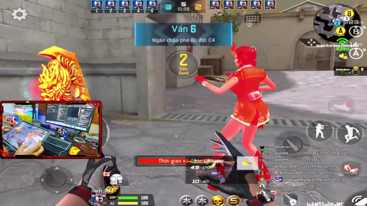 Crossfire Legend & Pubg Mobile - Hỗ trợ anh em leo Rank #pubgmobile #cfl