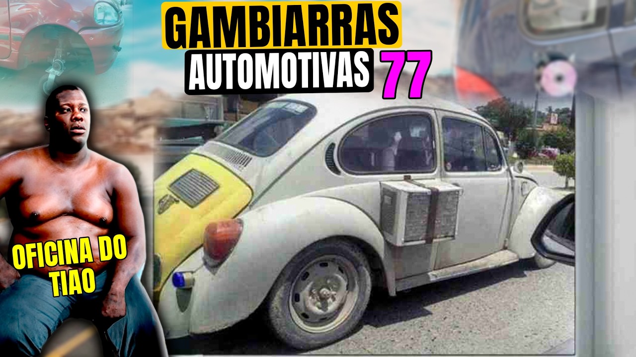 TOP 25 GAMBIARRAS AUTOMOTIVAS - UNO LIMOUSINE E AR CONDICIONADO NO FUSCA