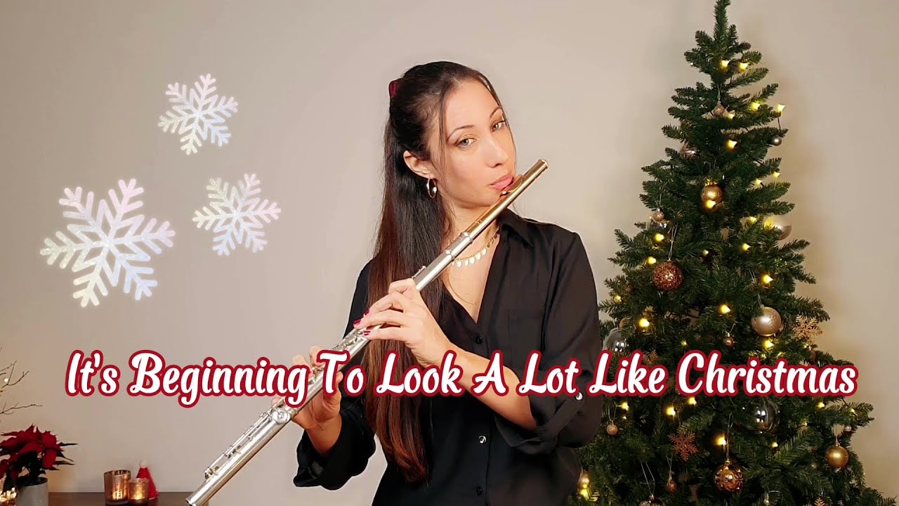 It's Beginning To Look A Lot Like Christmas - Flute Cover #christmas #christmassongs #flutecover