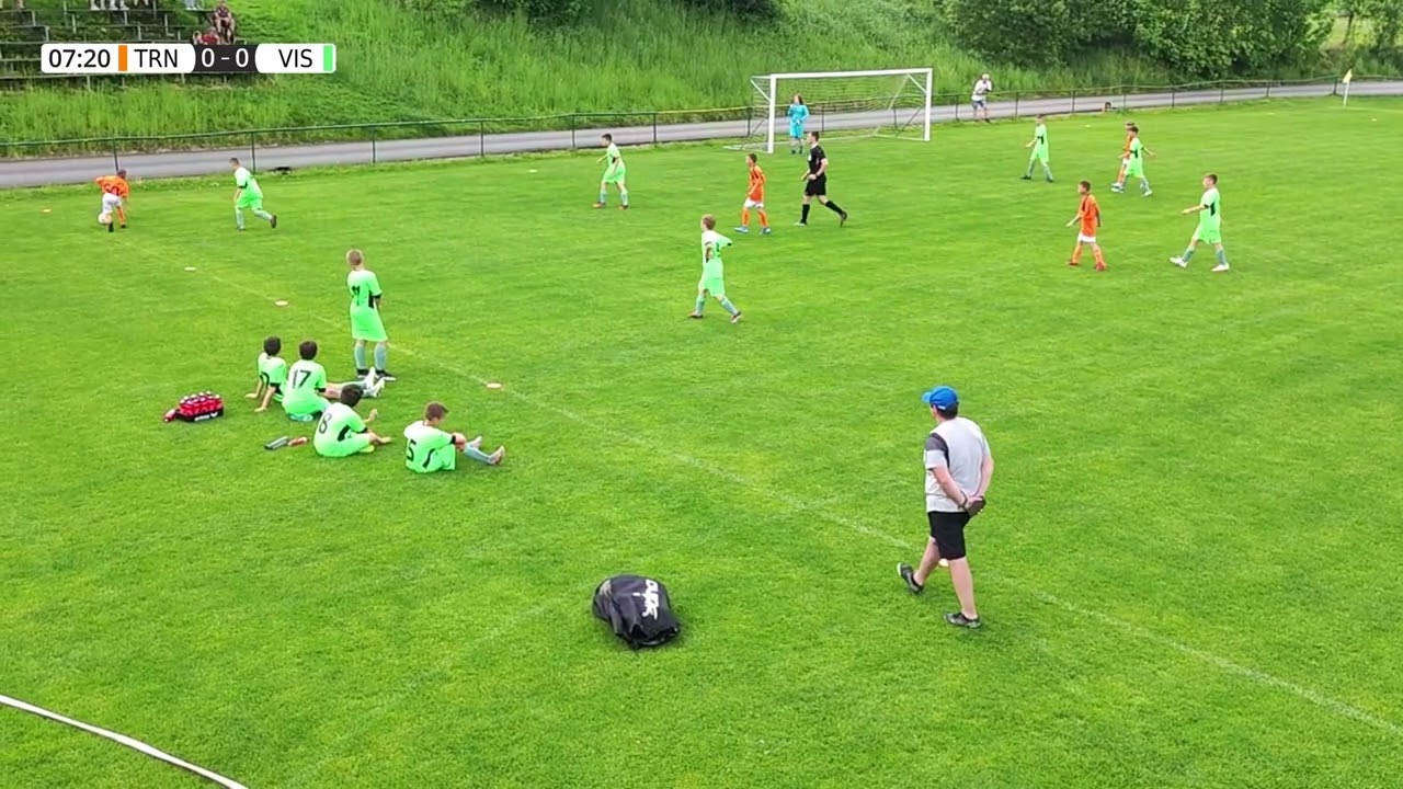 Z&aacute;pas U13 - Trnov&eacute; 5 - 6 Vi&scaron;ňov&eacute; - 1. polčas, 14.5.2024