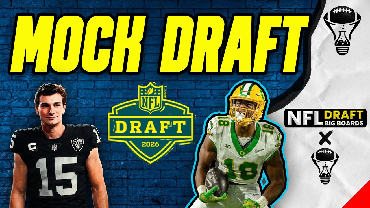 2026 Dynasty Rookie Mock Draft | 2 Rounds + Landing Spots (Post Free Agency)