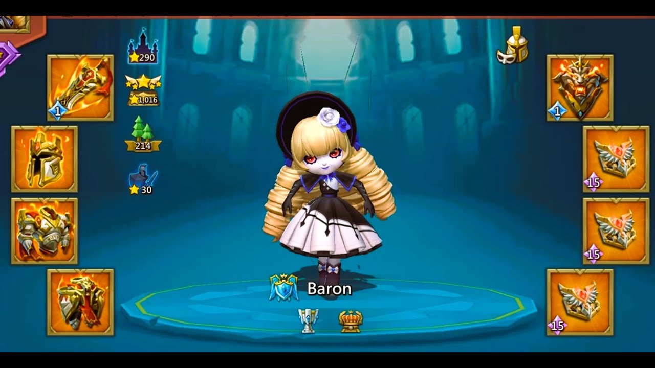 Rally trap vs emperor Kaptan EkO - Lords mobile