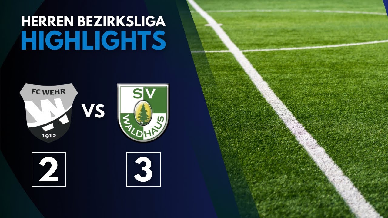 Bezirksliga Hochrhein | 16. Spieltag 2025/26 | FC Wehr vs. SV Waldhaus.