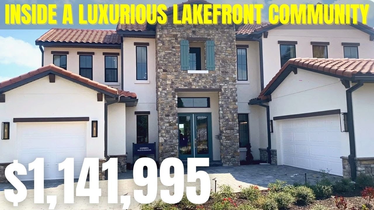 Tour A MILLION dollar Lakefront Gem in Montverde, Florida at Bella Collina By Toll Brothers!