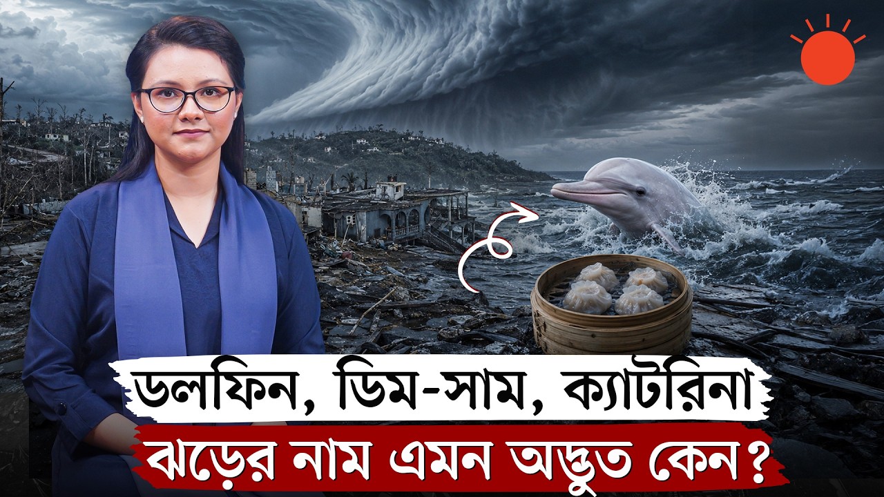 &lsquo;কাওগি&rsquo; থেকে &lsquo;ক্যাটরিনা&rsquo;, কেন আর কীভাবে বদলায় ঝড়ের নাম? | Cyclone Naming Explained | Prothom Alo