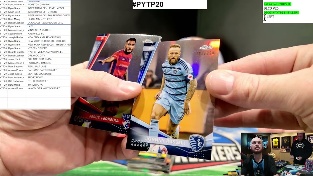 Футбольная серия Topps MLS Chrome 2024, набор из 12 карточек для коллекционеров, выберите свою ко...