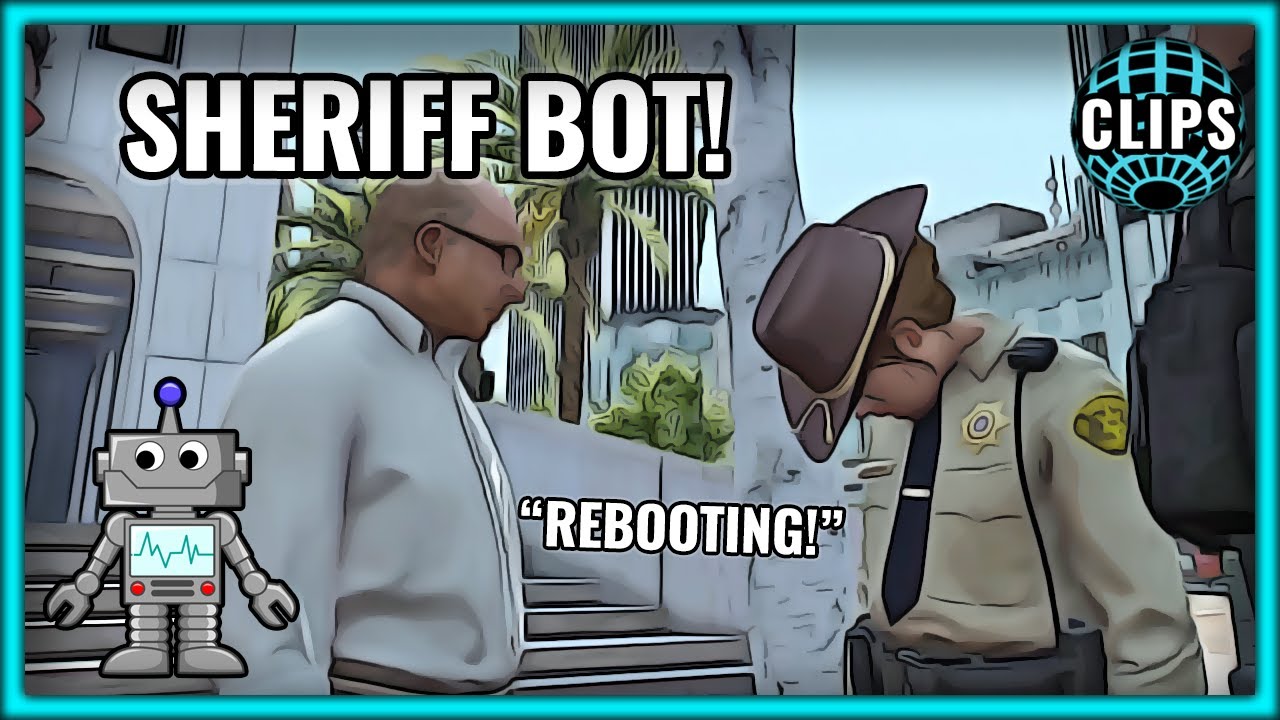 JAMES RANDAL MEETS SHERIFF BOT!