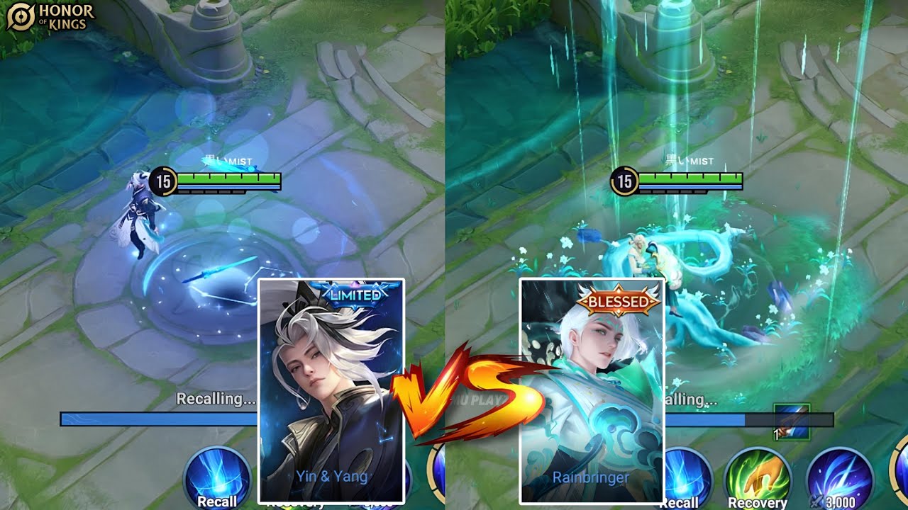 WHICH ONE IS THE BEST | KONGMING LIMITED vs BLESSED SKIN COMPARISON | Honor of Kings