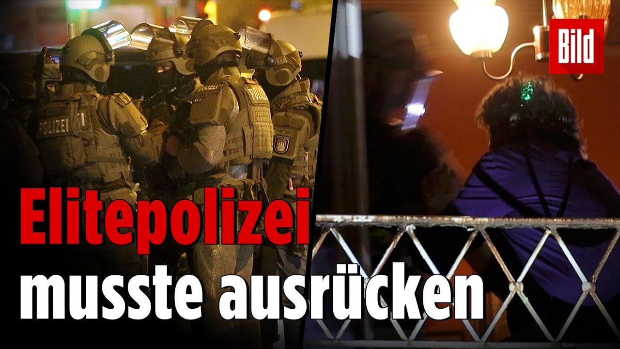 Großeinsatz in Hamburg: SEK überwältigt Randalierer in seiner Wohnung