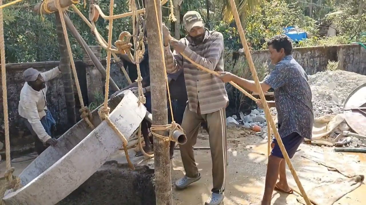 Well work for pure water 