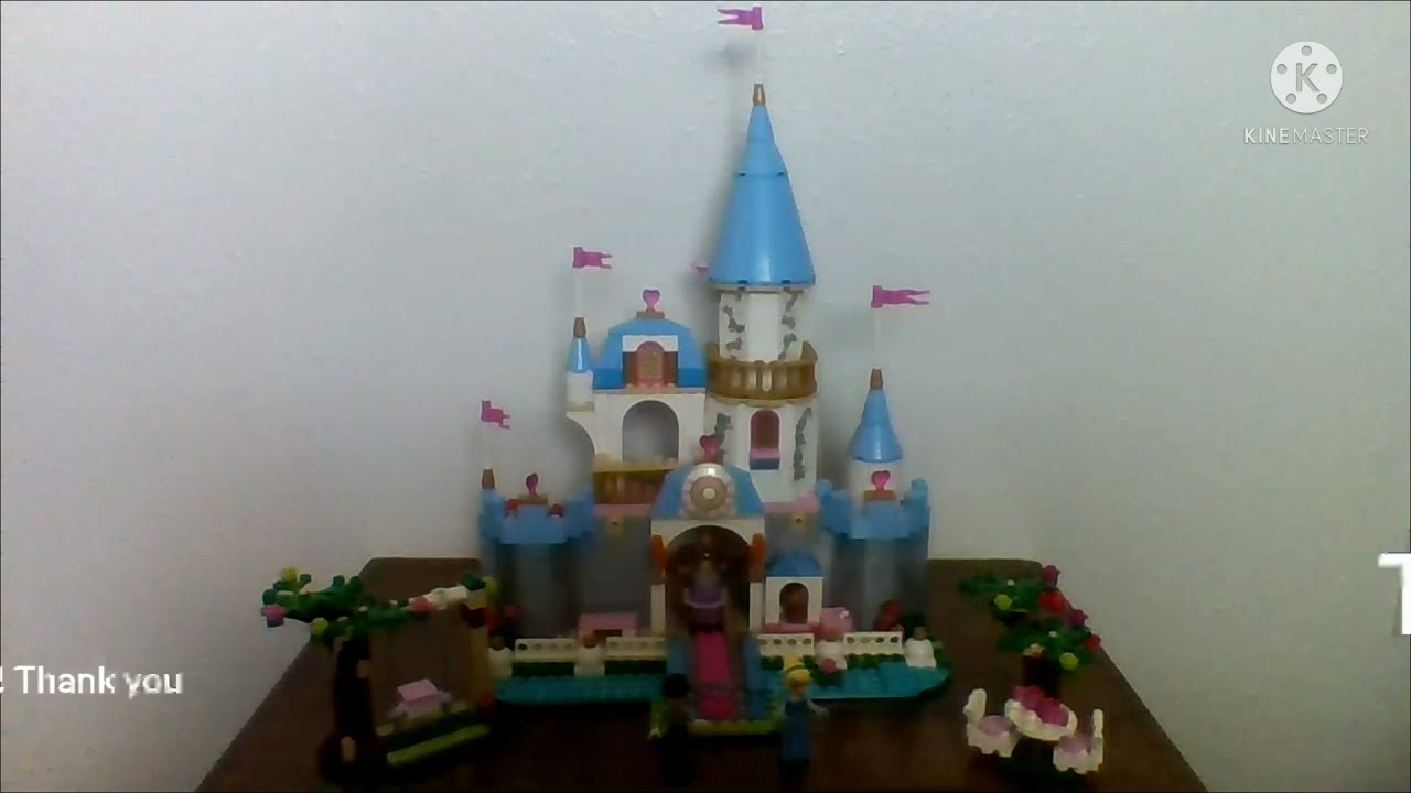Lego Cinderella Castle 41055 (Lego stop motion)