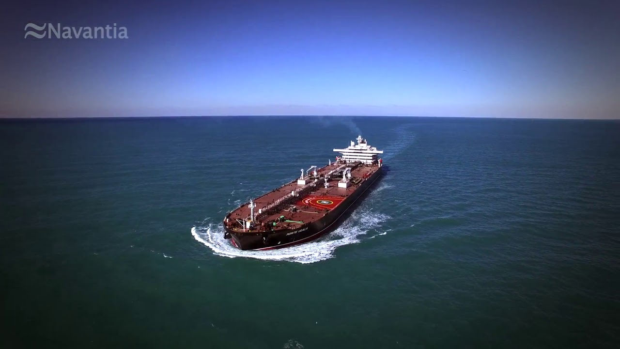 NAVANTIA Puerto Real: Pruebas de mar Petrolero SUEZMAX 'Monte Udala'