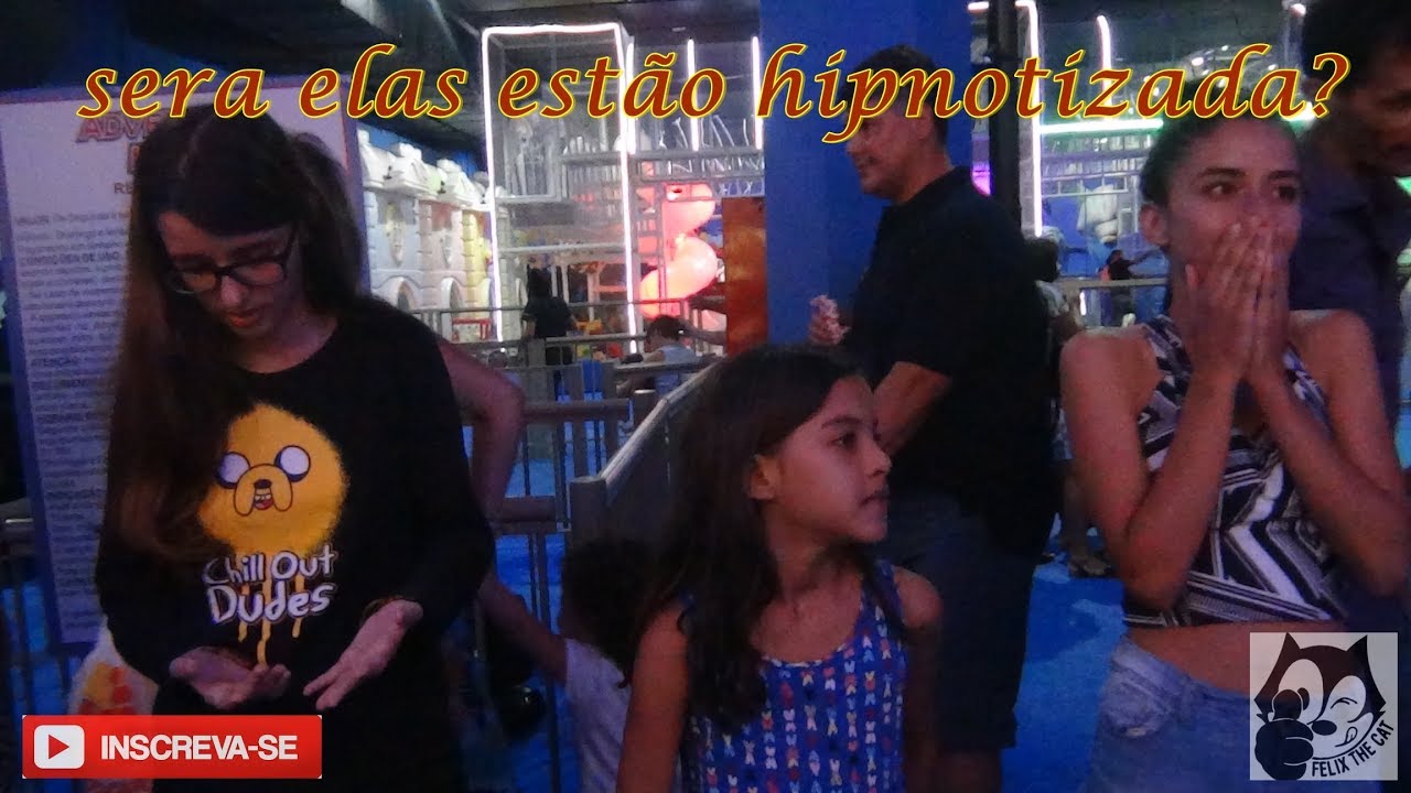HIPNOSE NO SHOPPING DE VILA VELHA ( STREET DE HIPNOSE NO P.ADVENTURE LAND 2)