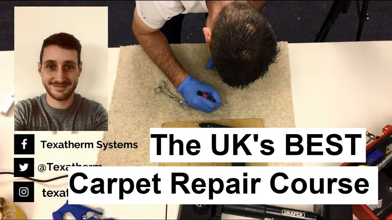 The UK'S Best Carpet Repair Training course (carpet repairs made simple)
