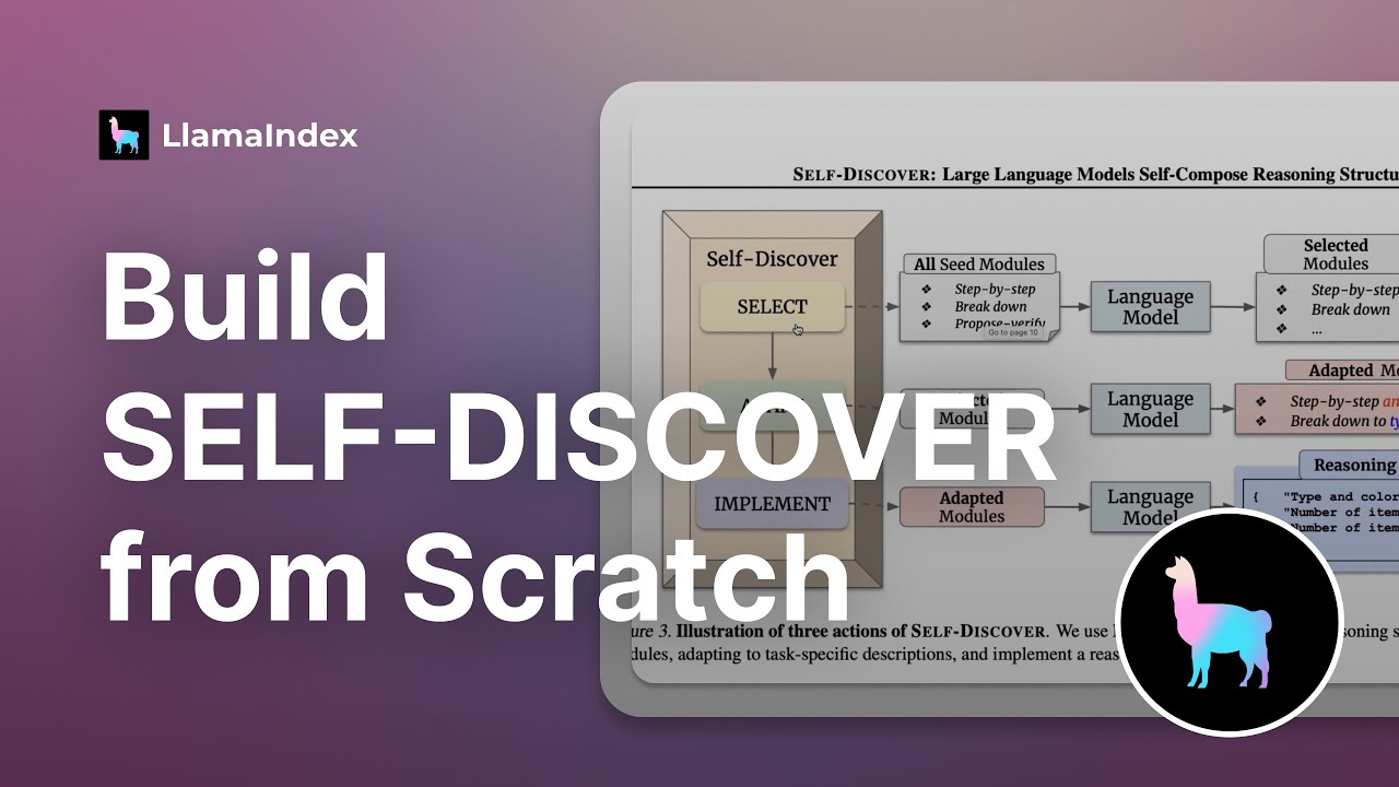 Build SELF-DISCOVER from Scratch with LlamaIndex