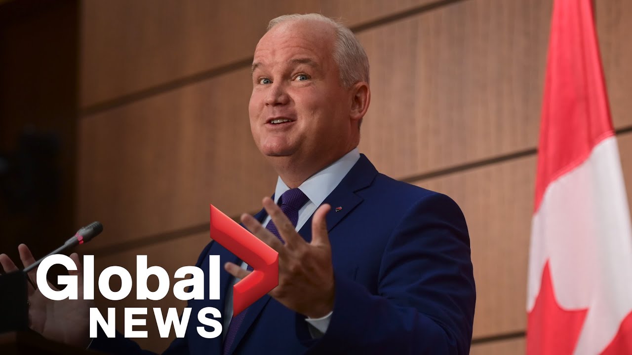 Erin O&rsquo;Toole accuses Trudeau of looking to trigger early election during a crisis | FULL