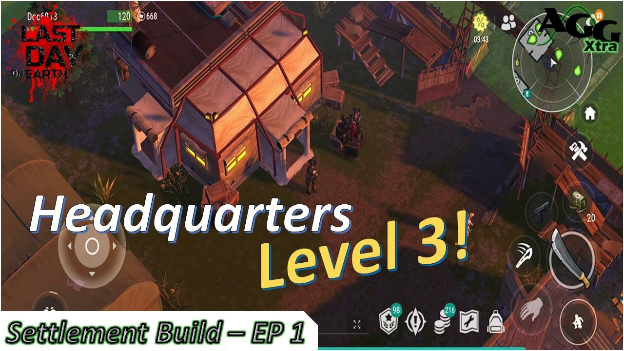 Headquarters Level 3!! - Settlement Build - EP 1 [Last Day on Earth: Survival]