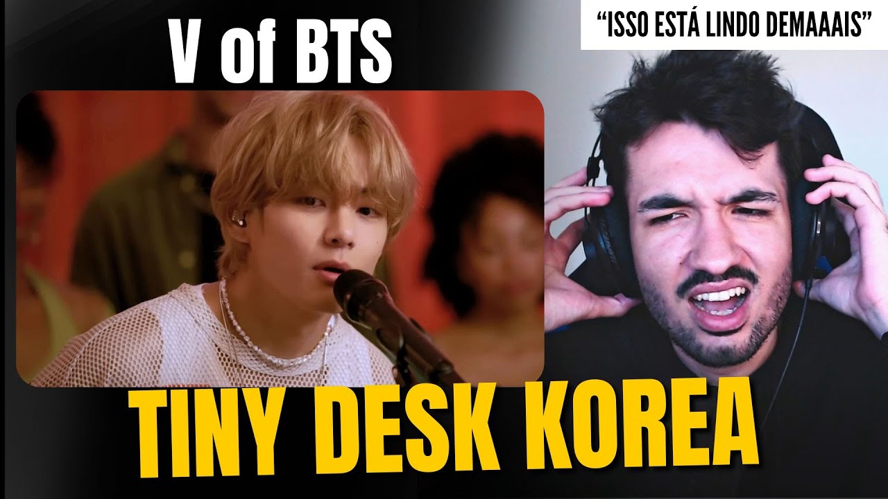 TINY DESK DO V: A MELHOR COISA QUE OUVI EM MUITO TEMPO!