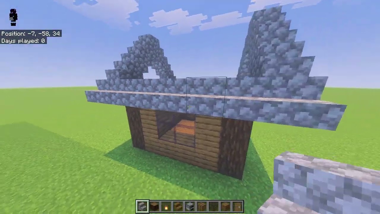 A basic minecraft house