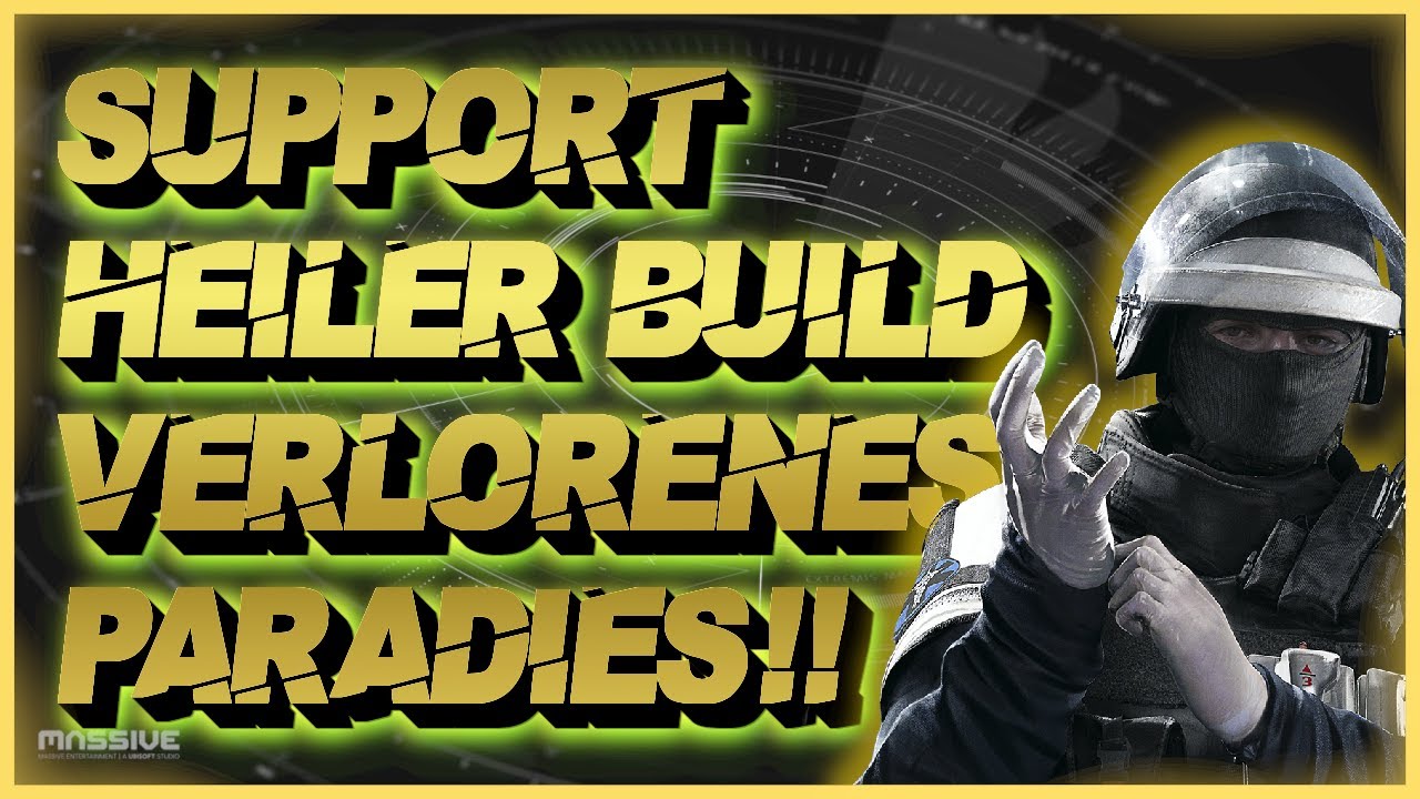 DIVISION 2 | VERLORENES PARADIES HEILER UND WAFFENSCHADEN SUPPORT BUILD!! TU19 DEUTSCH 2023