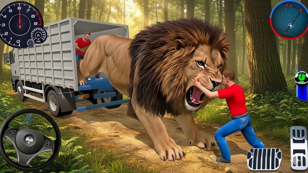 Real Animal Cargo Truck Gameplay | Android & ios