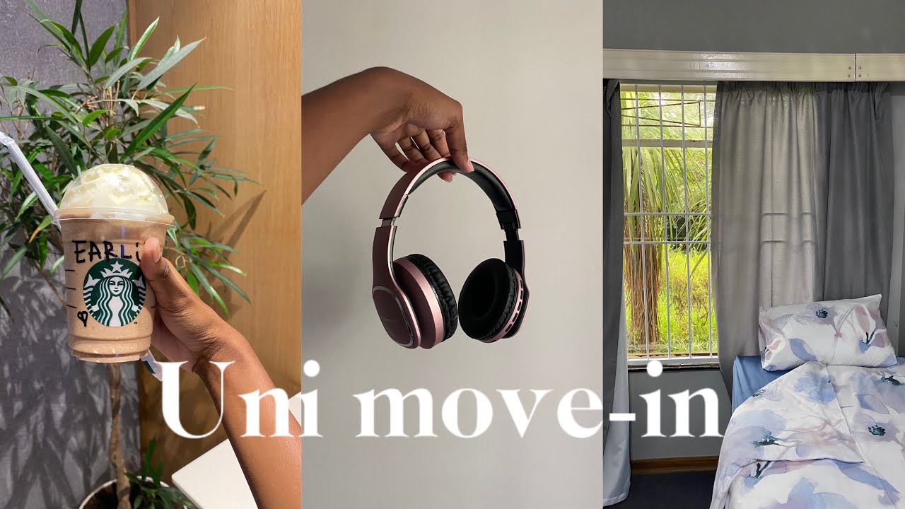 Uni diaries: Uni move-in Vlog | South African YouTuber