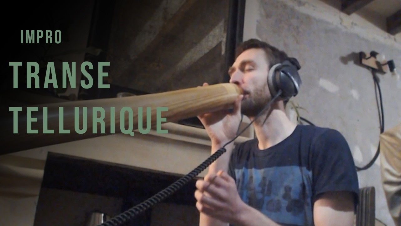 Transe Tellurique | freestyle Didgeridoo Session by Huitzy