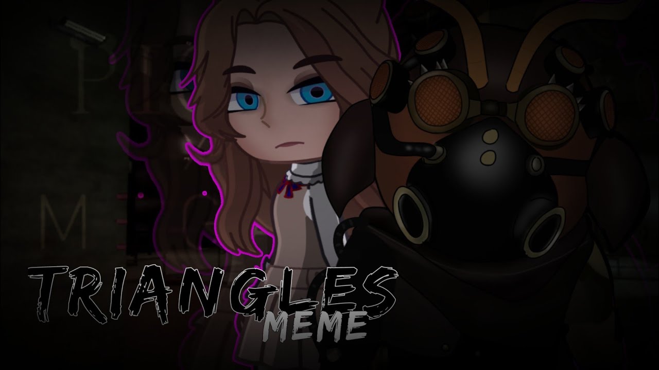 Triangles [Meme] | Piggy x M3GAN | Gacha Club | lazy