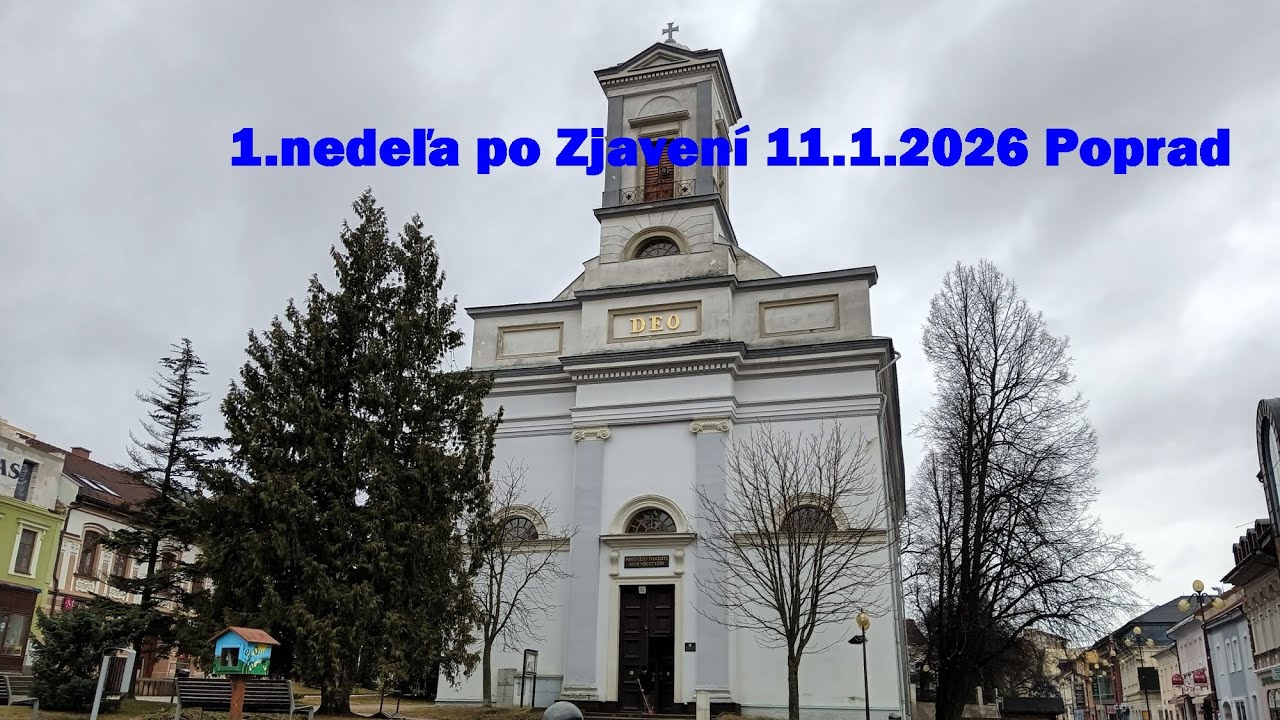 11.1.2026 1.nedeľa po Zjavení