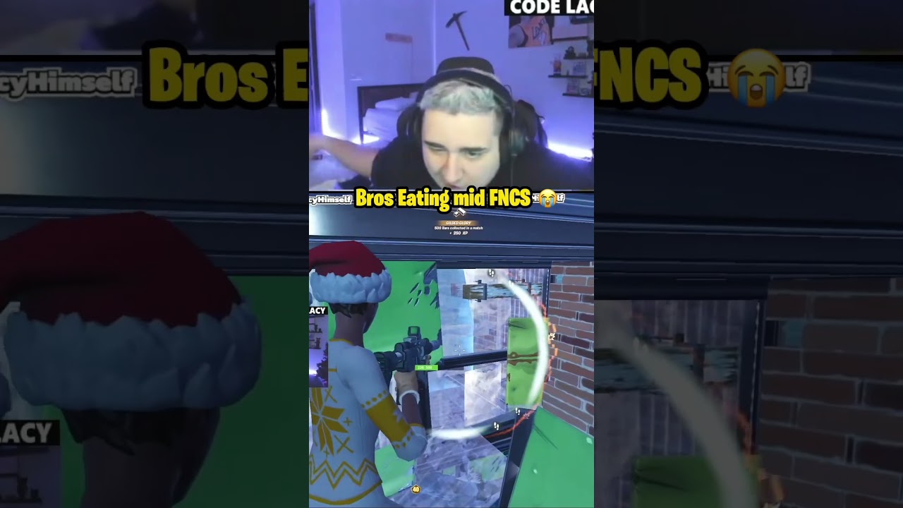 Lacy eating mid fncs 😭  